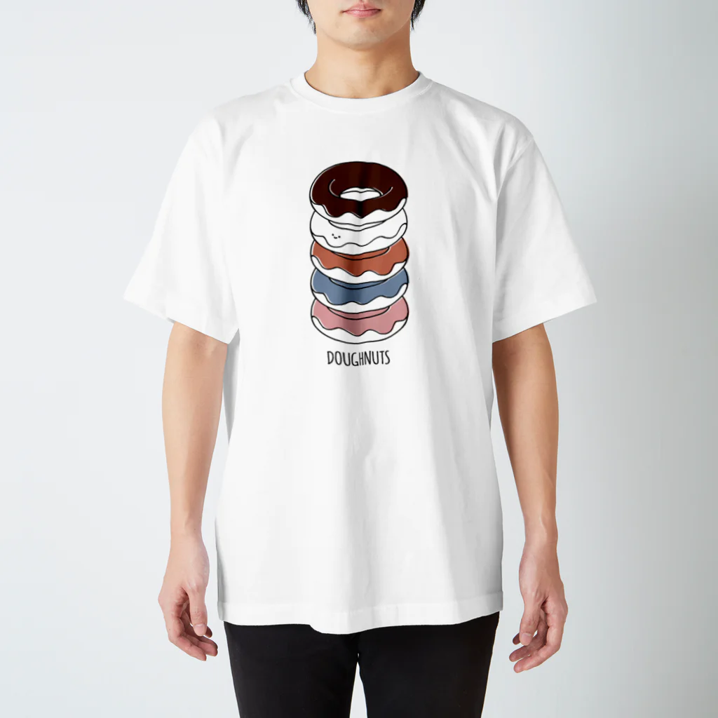 CRAB CLUBのかさねドーナツ スタンダードTシャツ