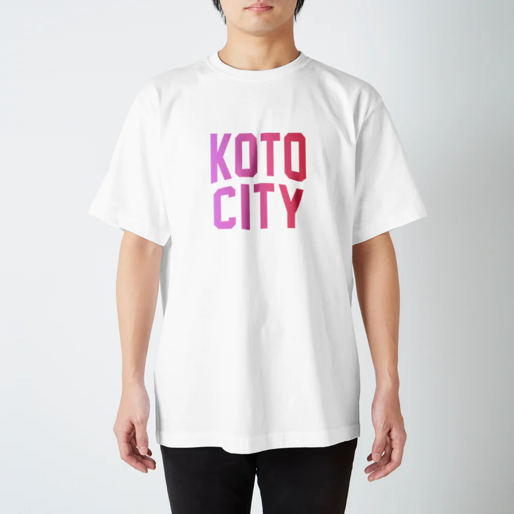 JIMOTO Wear Local Japanの江東市 KOTO CITY スタンダードTシャツ