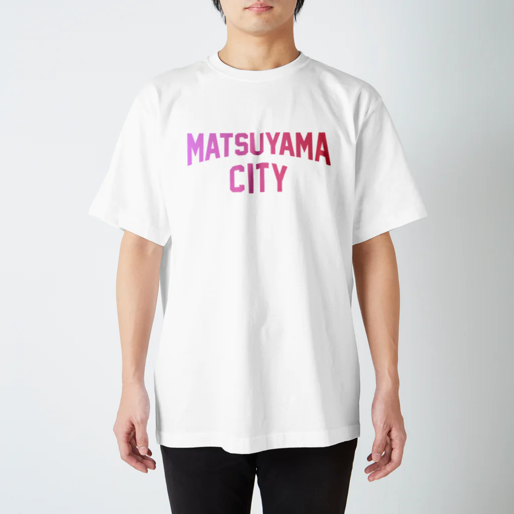 JIMOTO Wear Local Japanの松山市 MATSUYAMA CITY スタンダードTシャツ