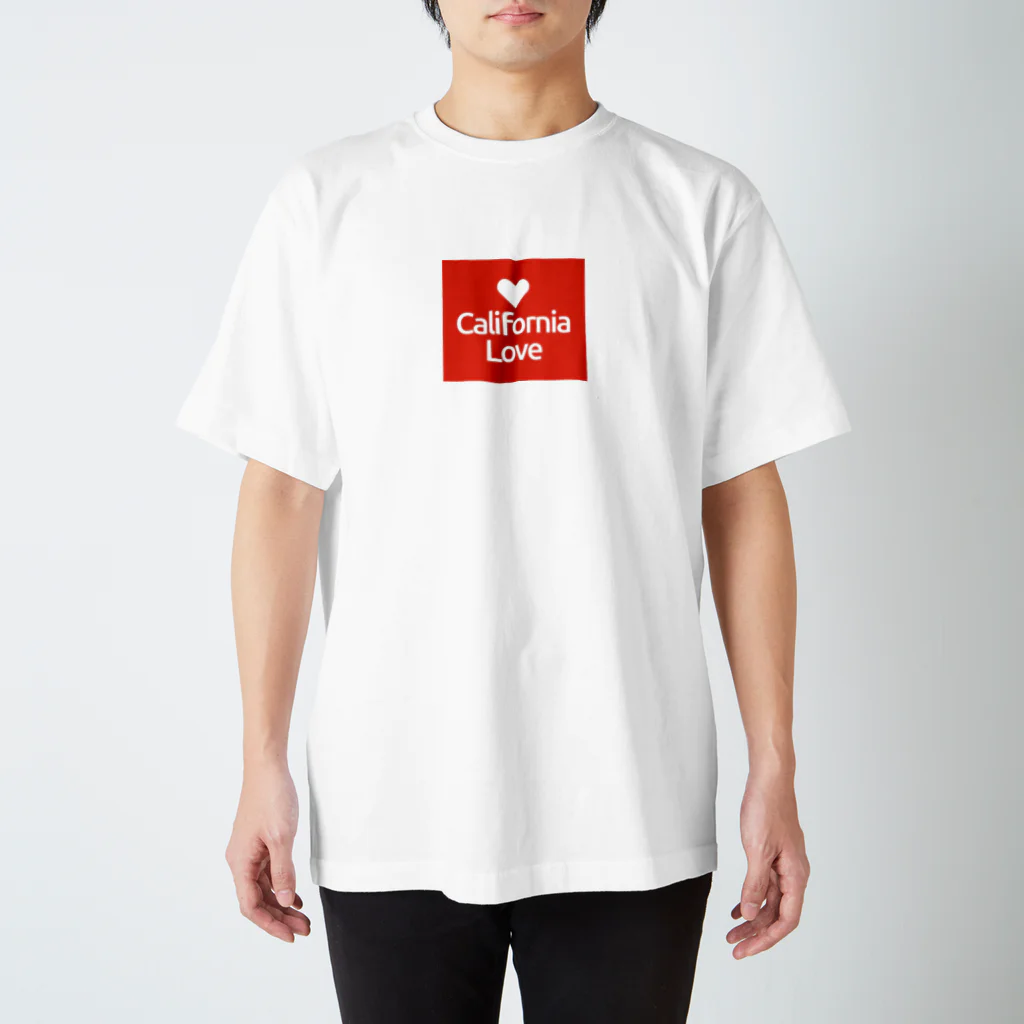 n3hide1982の〓栄町呉服店〓 California Love Tシャツ《レッド》 スタンダードTシャツ