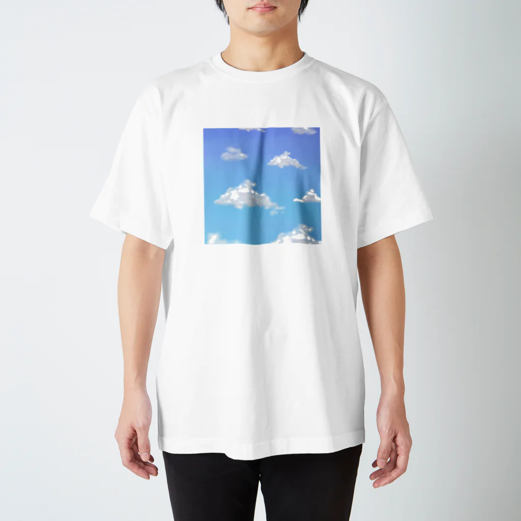 千熊屋の夏空 Regular Fit T-Shirt
