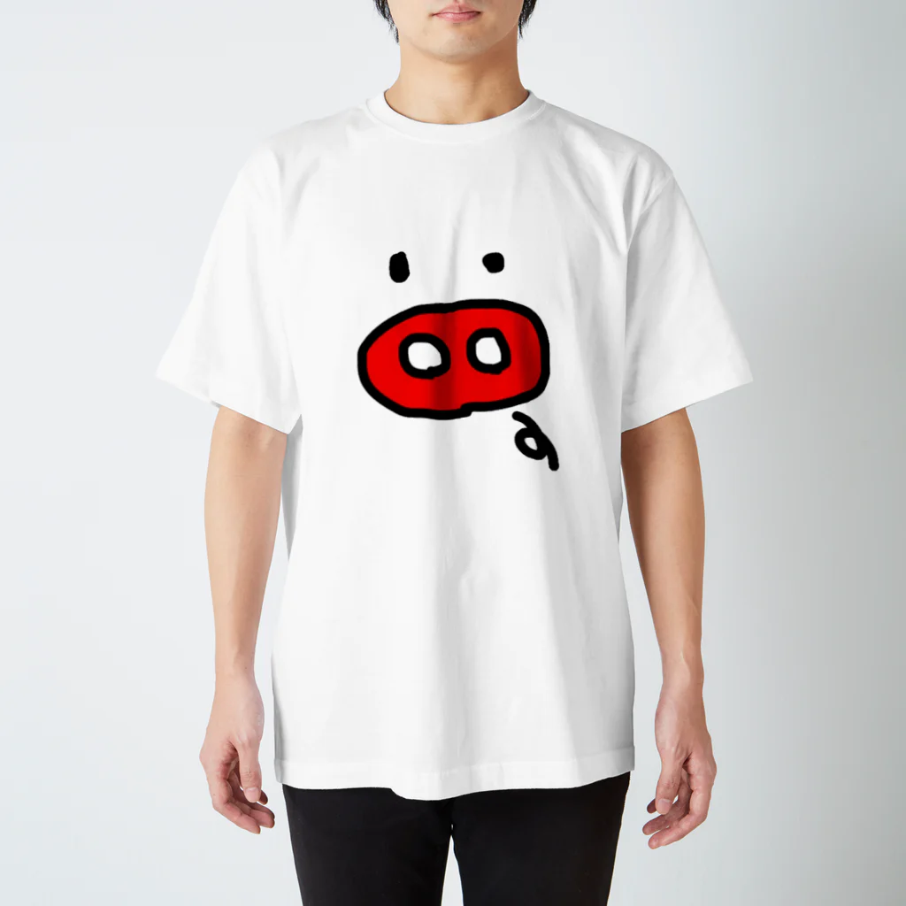 :ポテフのお店のポテフくん スタンダードTシャツ