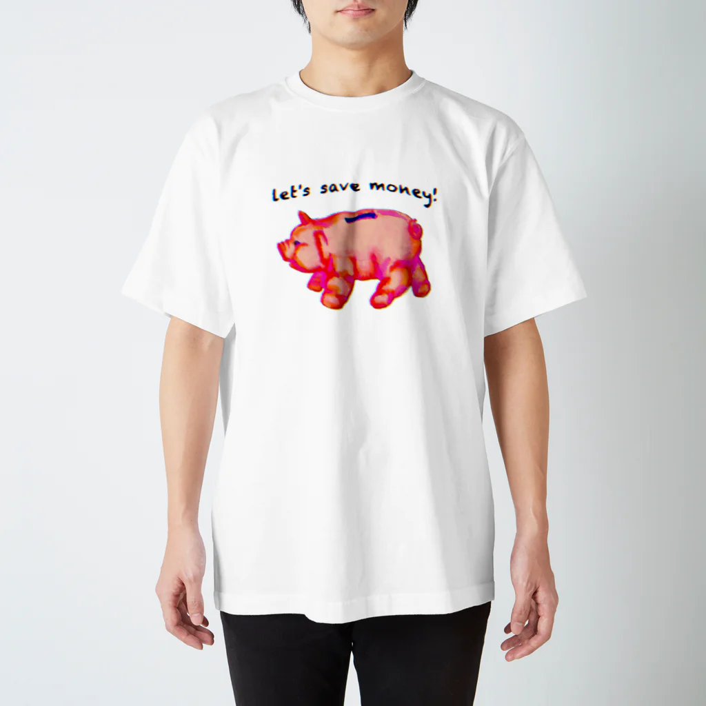 のぐちさきの貯金しよう！ スタンダードTシャツ