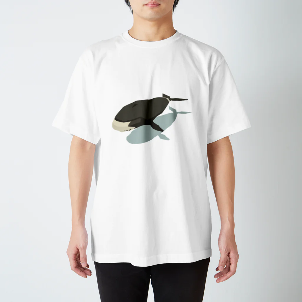 Animal Fidget Spinnerのホッキョククジラ【AFS】 Regular Fit T-Shirt