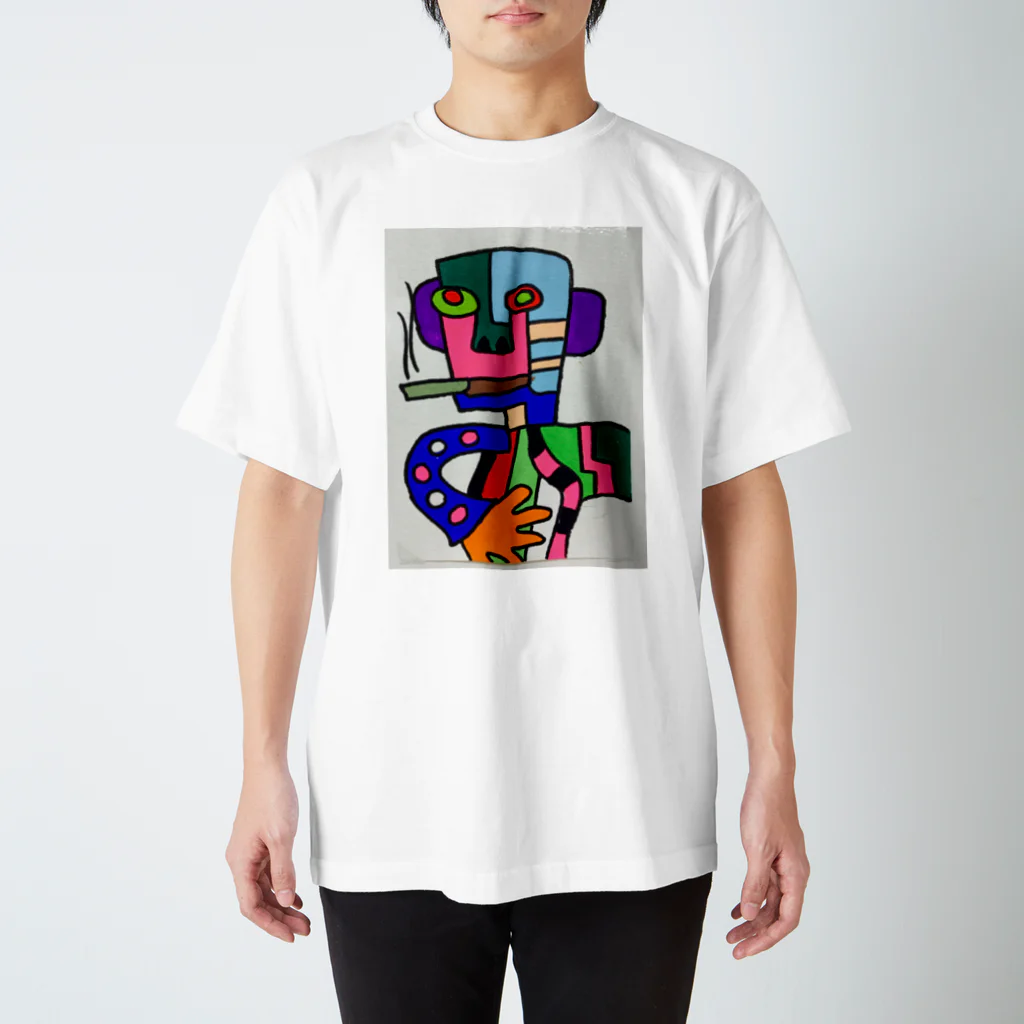 とりとりアートのロボ３ Regular Fit T-Shirt