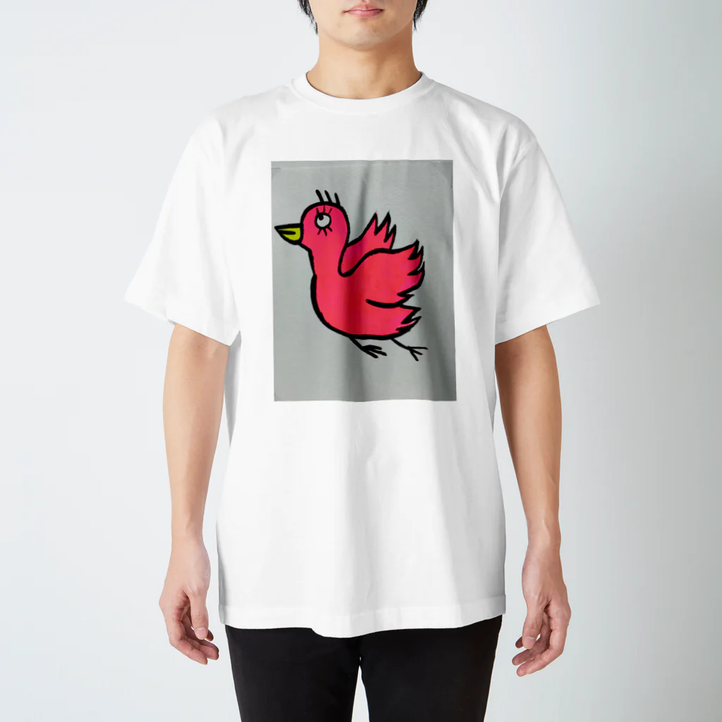 とりとりアートのミンゴ（余裕） Regular Fit T-Shirt