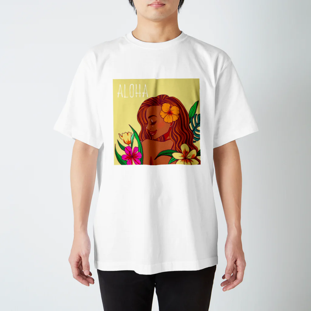 TROPICAL GIRL SHOPのハワイアンガール スタンダードTシャツ