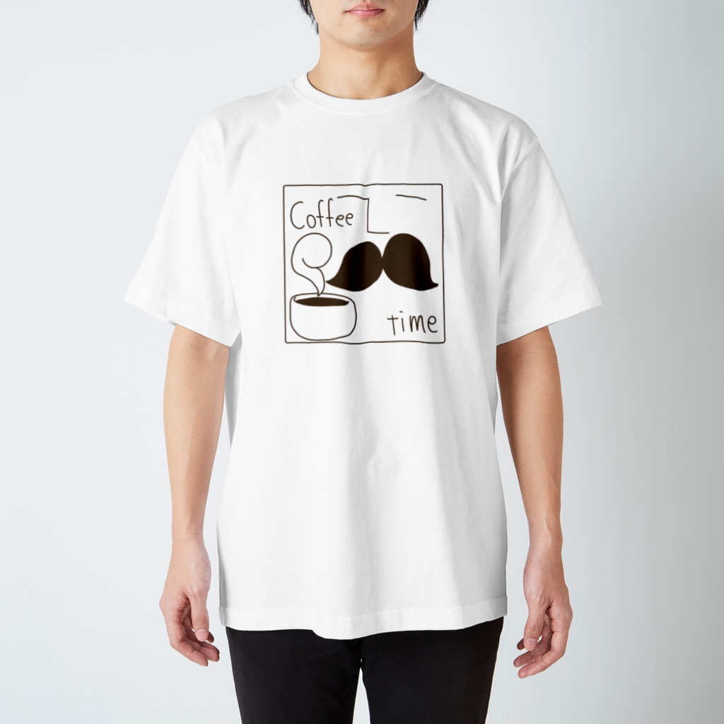 ぱくちのお店の珈琲時間 Regular Fit T-Shirt