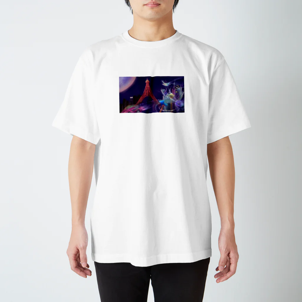 Eri@KEY4d LAB.の東京タワー Regular Fit T-Shirt