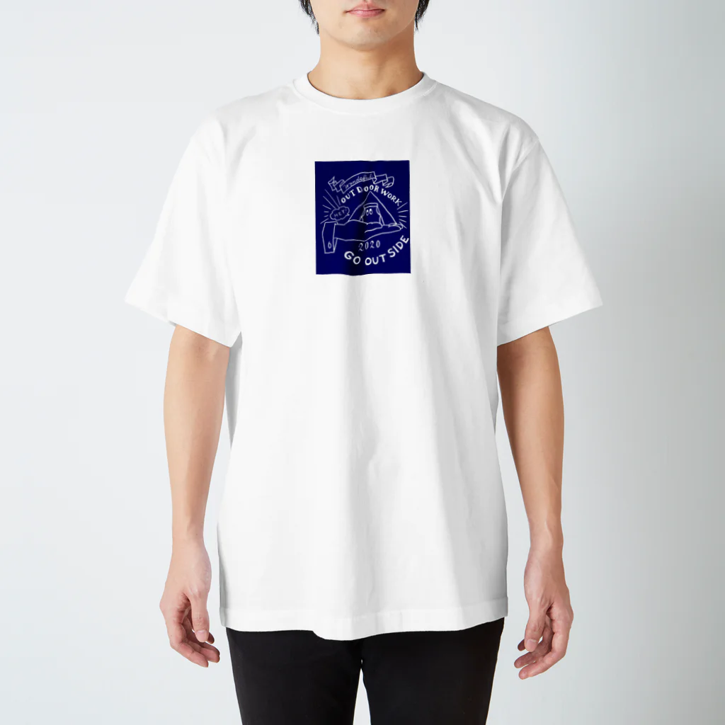 gooutsideの手のひらテント スタンダードTシャツ