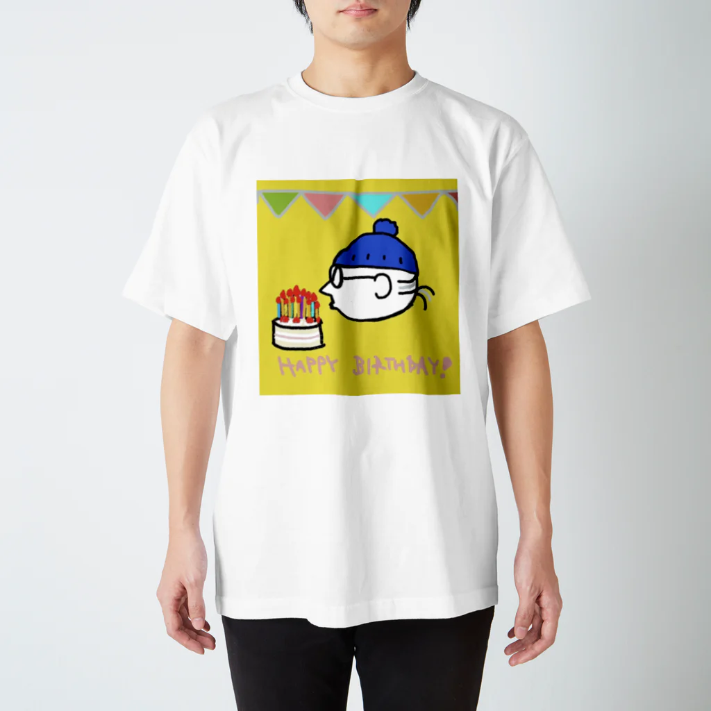 カワイーソー🀄️緑一色しか勝たん  麻雀グッズのバースデー スタンダードTシャツ