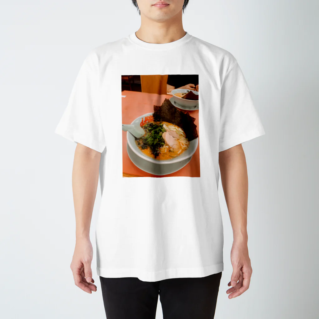 from98の山岡家特製味噌 ~硬め濃いめ多めほうれん草海苔トッピング~ Regular Fit T-Shirt