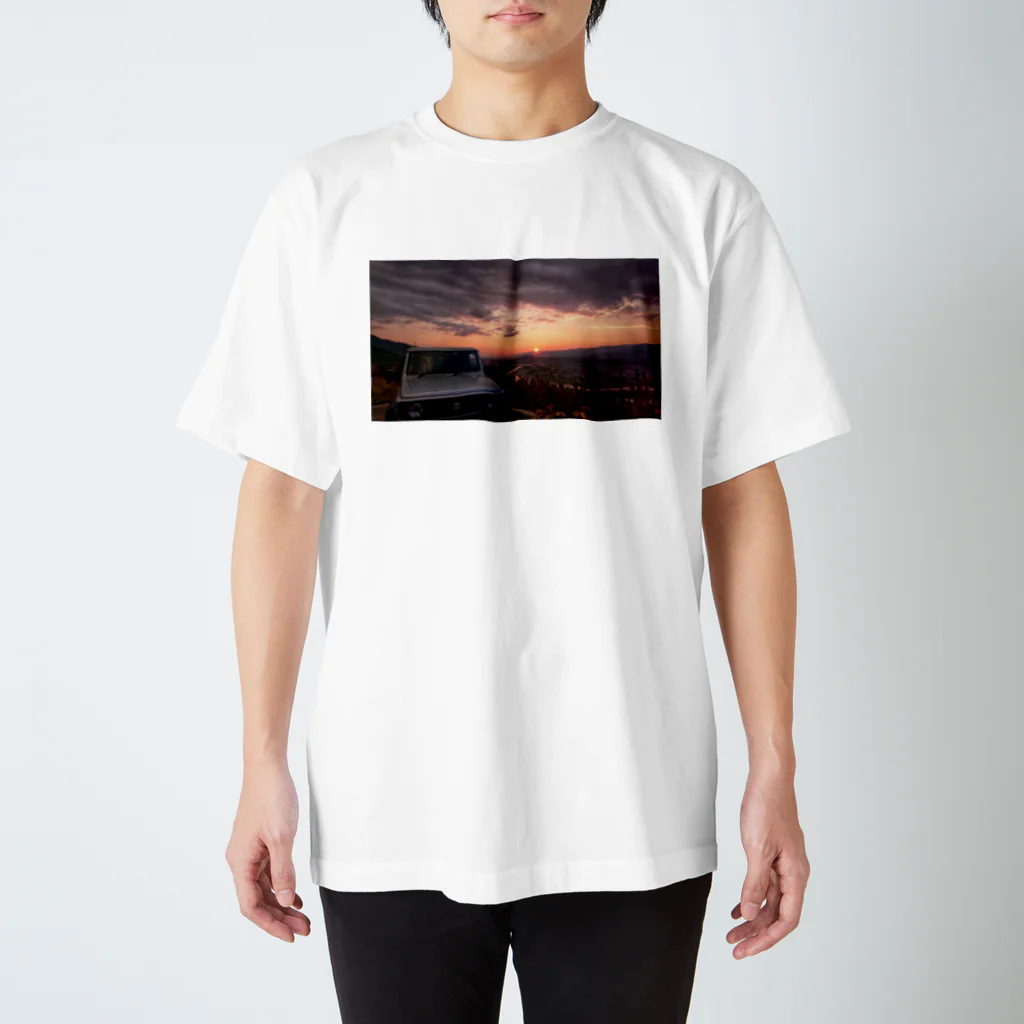 883Rの夕焼け Regular Fit T-Shirt