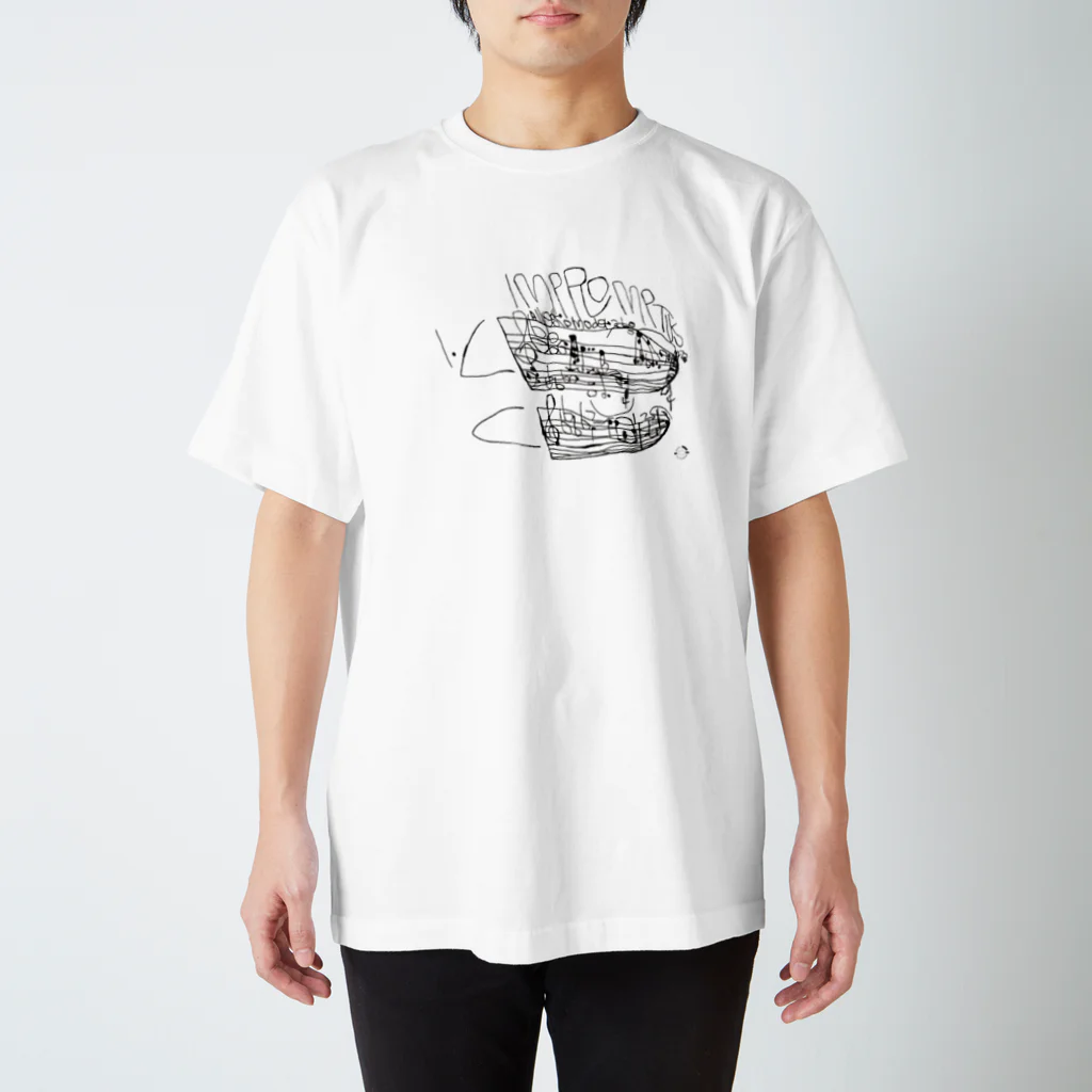 ASITA_PRODUCTSの西岡弘治×ASITA_PRODCTS スタンダードTシャツ