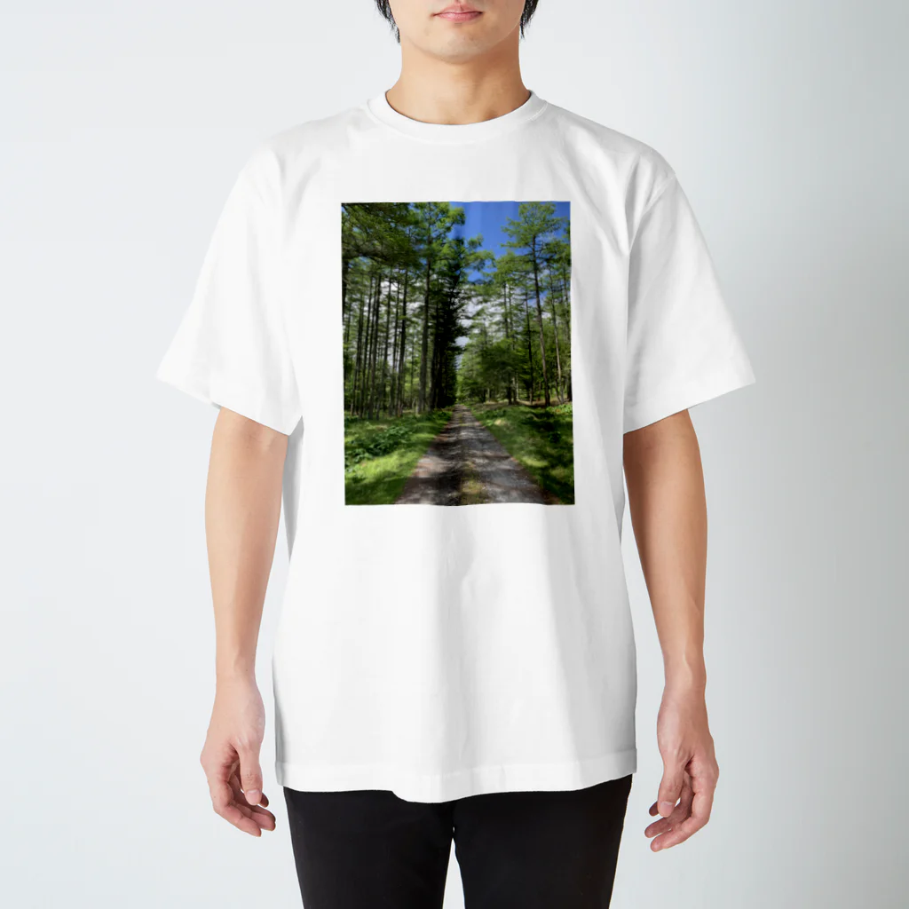 Pirka Nonnoのあの山のいっぽんみち スタンダードTシャツ