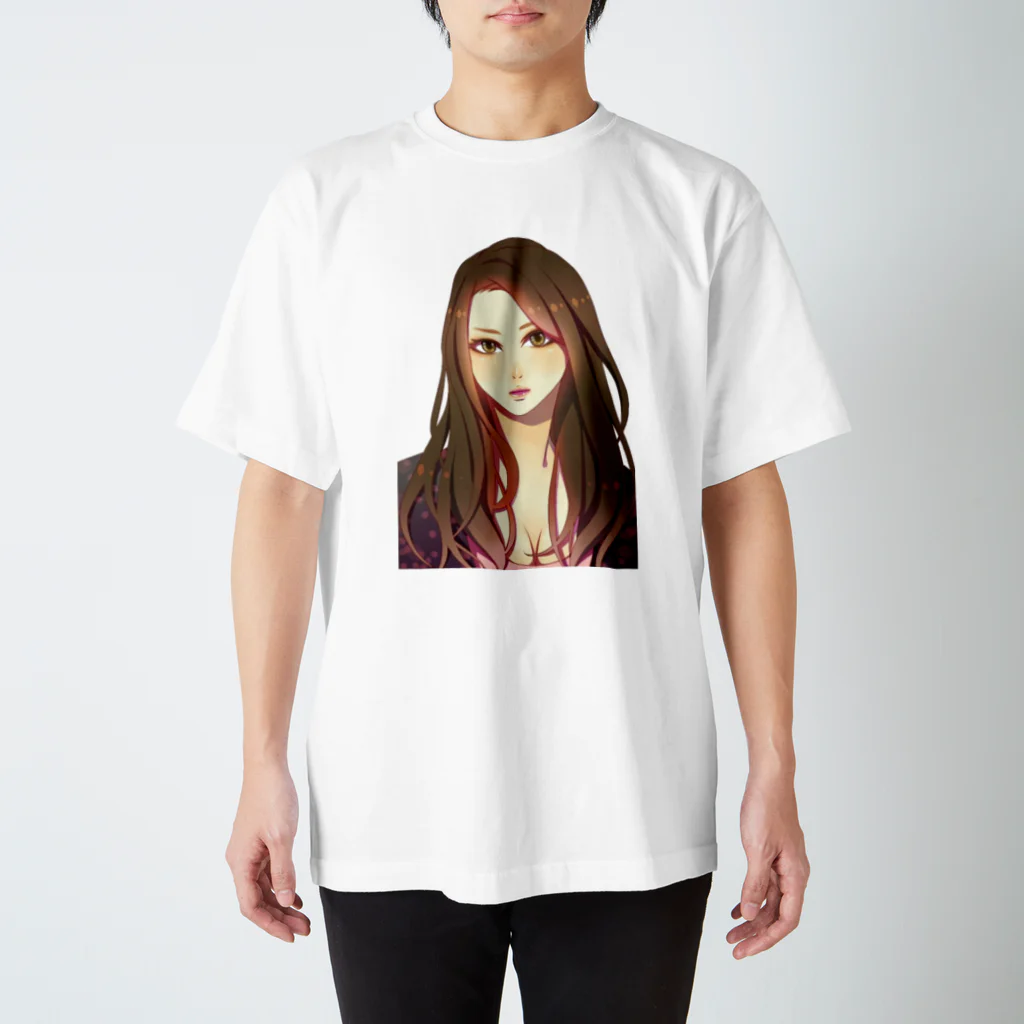 ༺ 🆈🆄🅽 ໘ 🅽🆃🅰༻のお姉さんTシャツ スタンダードTシャツ