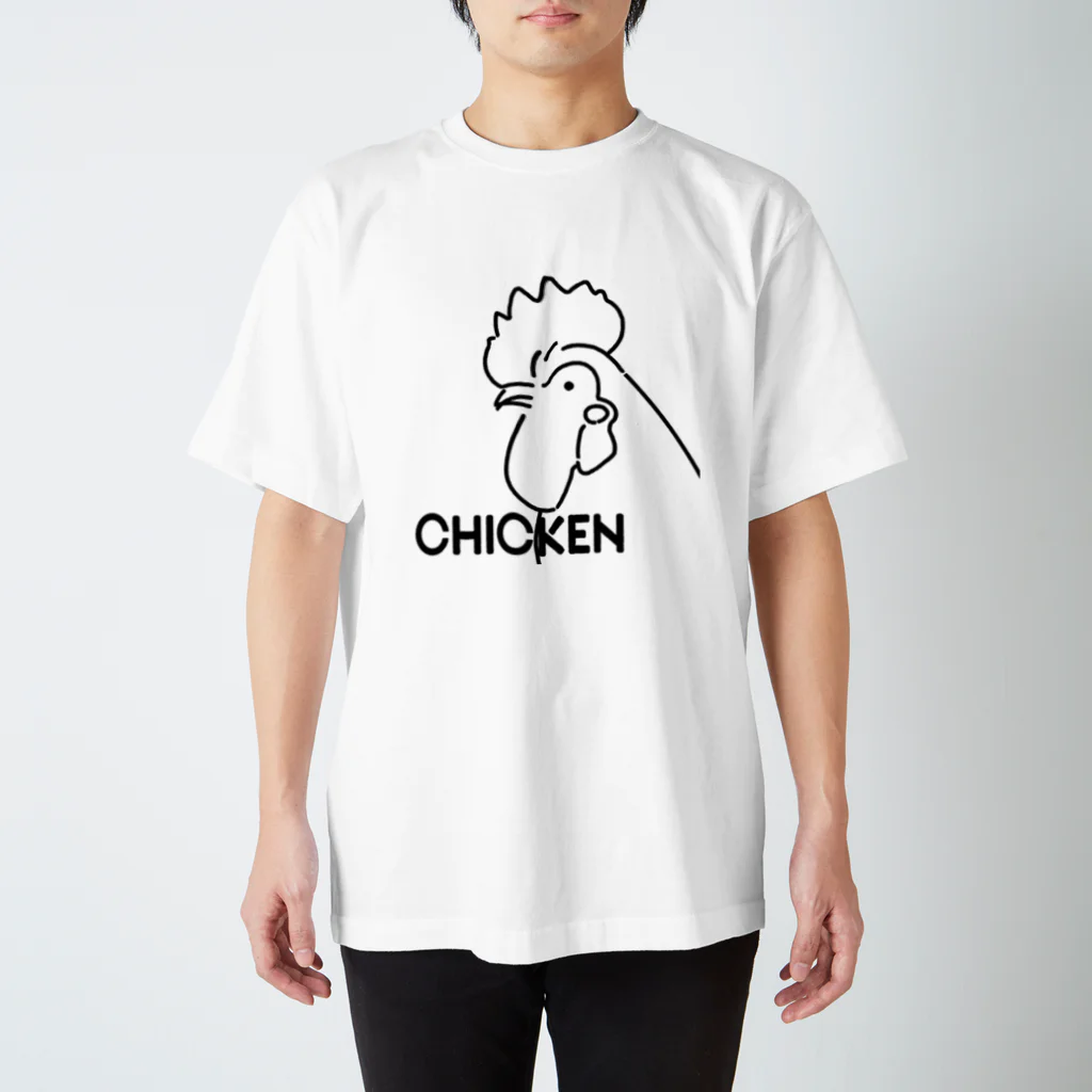 サタケ商店🐅🍛のiTDQ チキン Regular Fit T-Shirt