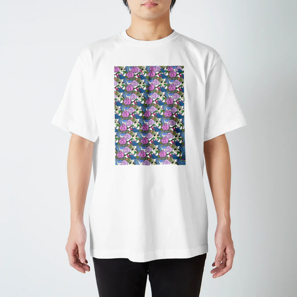 みみみのゆる若冲 Regular Fit T-Shirt