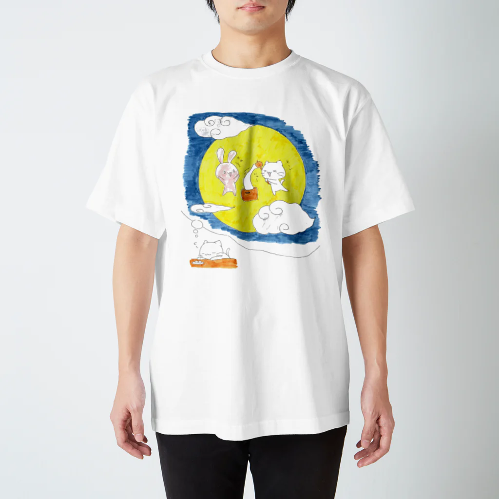 とらねこカフェのお月さま Regular Fit T-Shirt