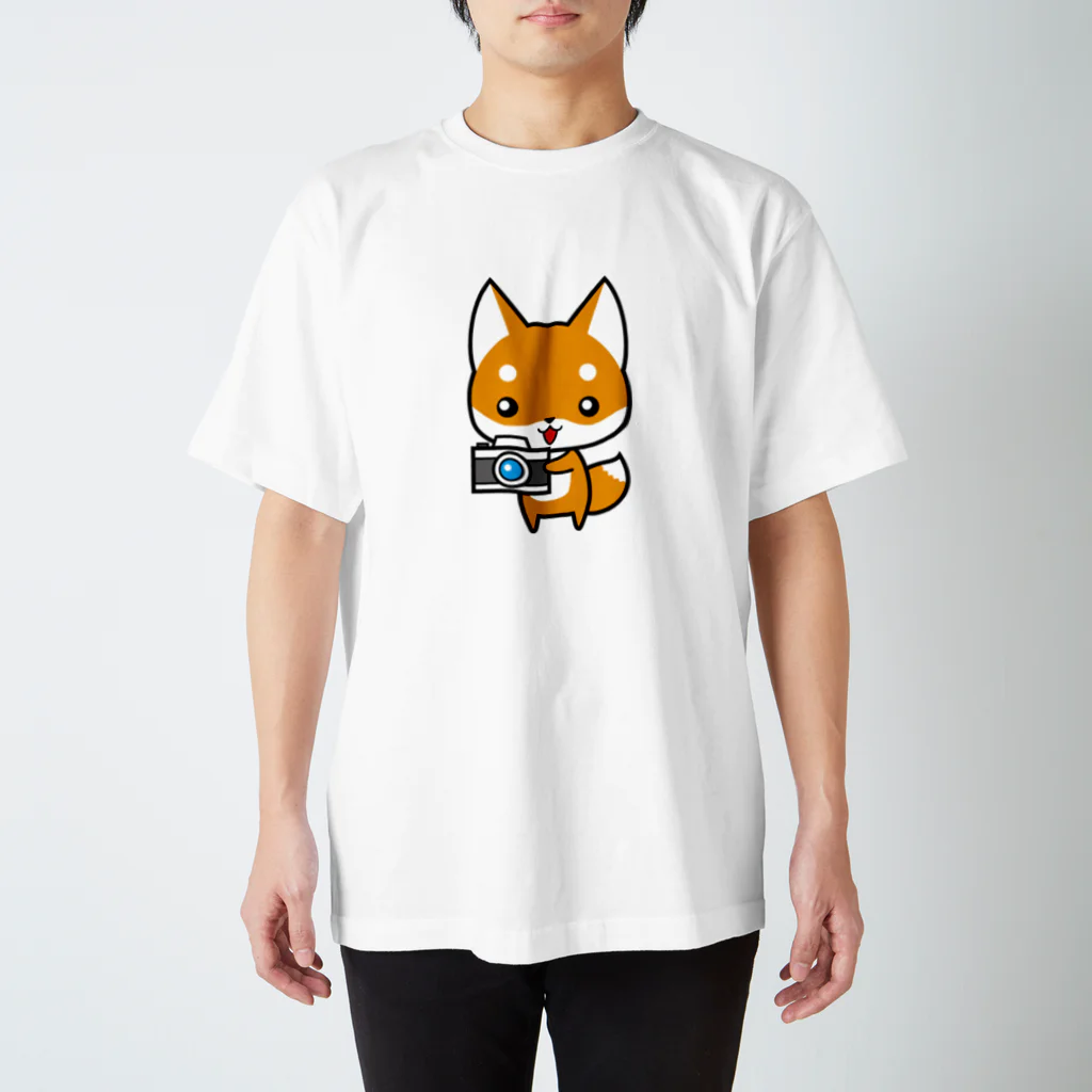 hide55のコンちゃん スタンダードTシャツ