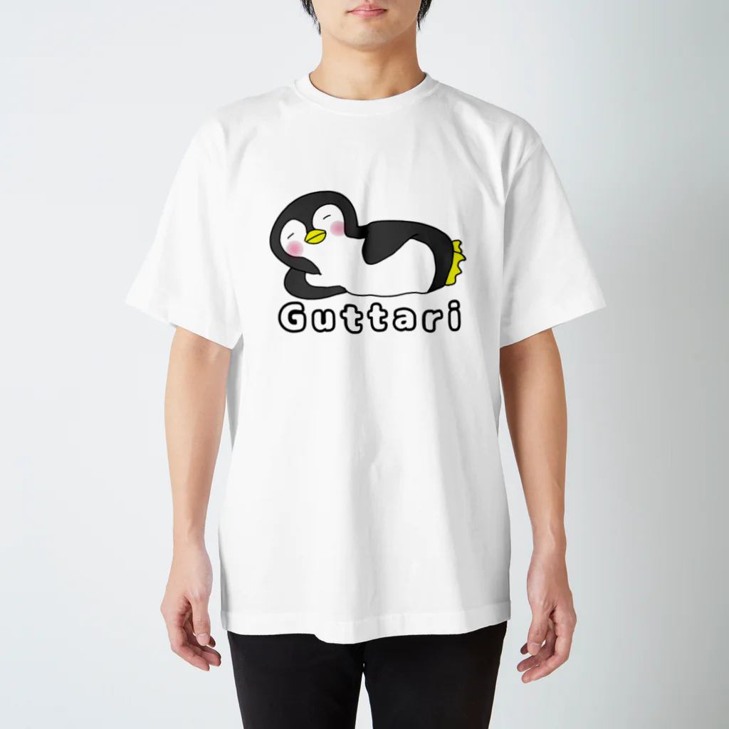 マフマフマフティのぐったりペンギンくん Regular Fit T-Shirt