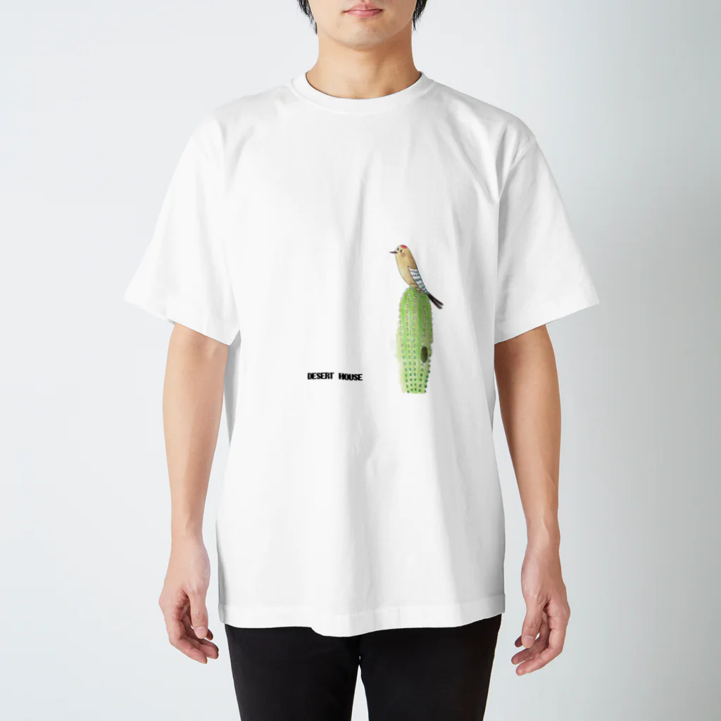 DOTEKKOのT-29 DESERT HOUSE　白 Regular Fit T-Shirt