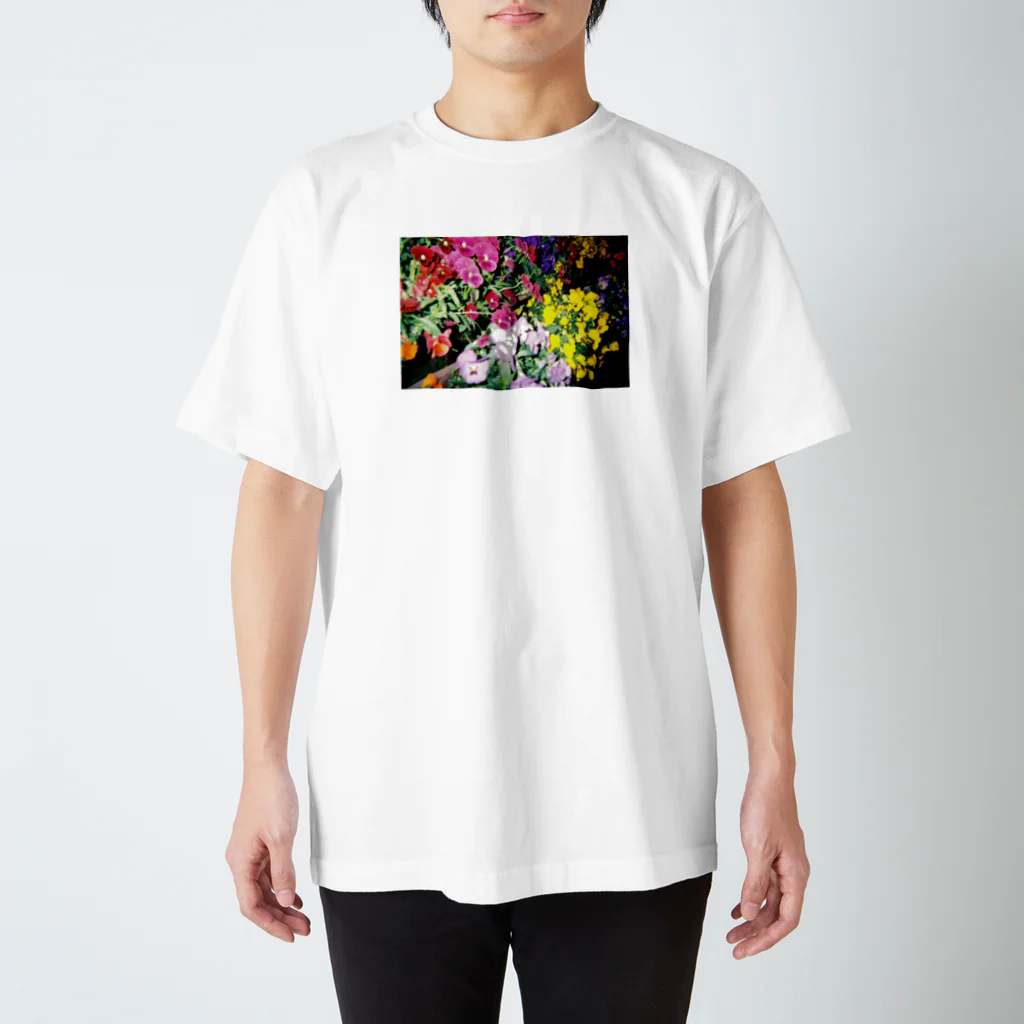 ヒロポン販売所の夜のお花 スタンダードTシャツ