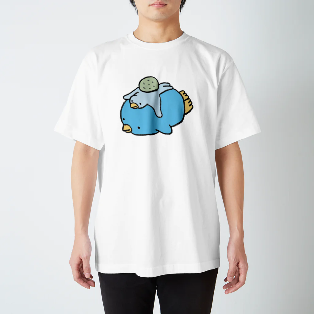 makomoのおもしろショップの一石二鳥 スタンダードTシャツ