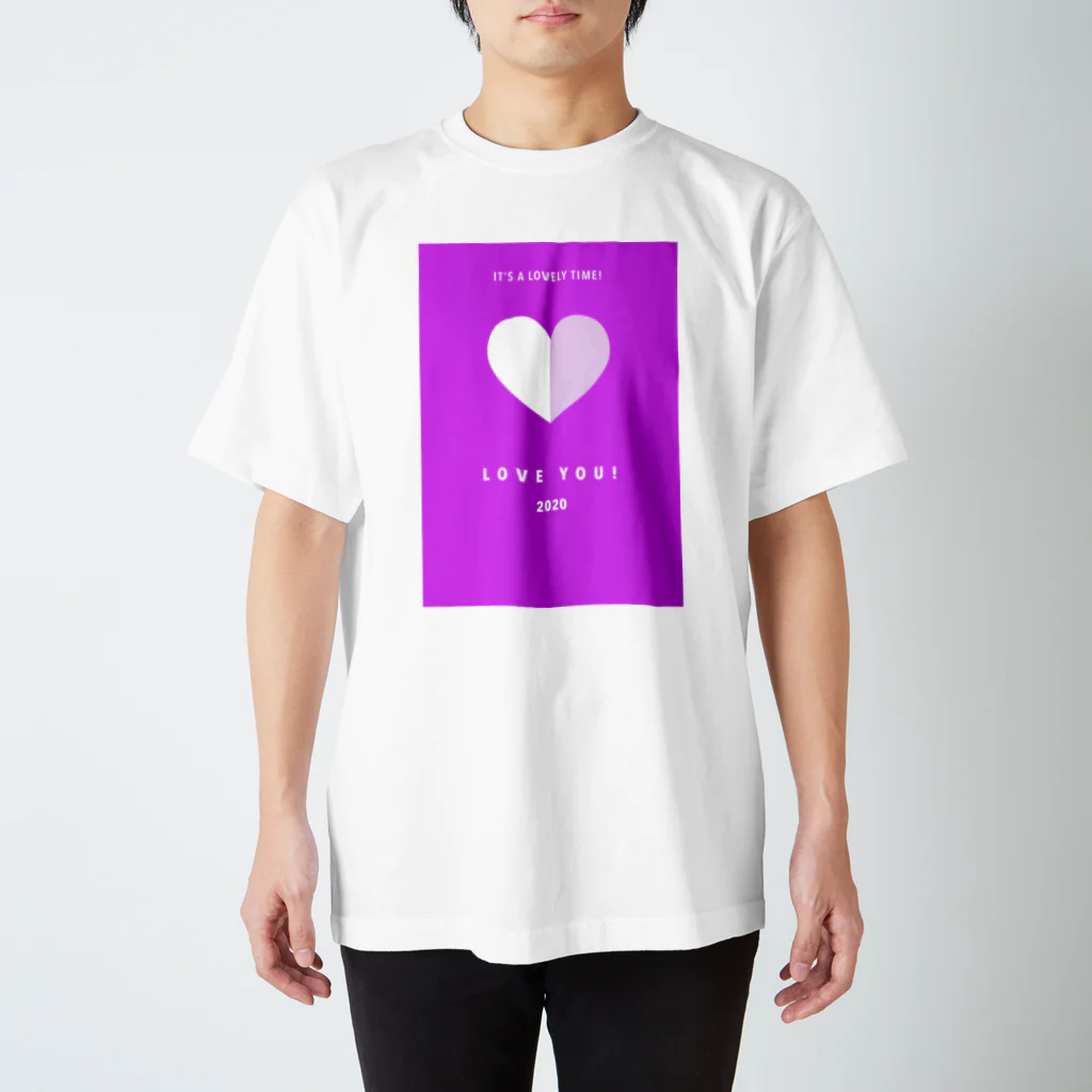 iWorksのLOVE YOU! 2020 Regular Fit T-Shirt