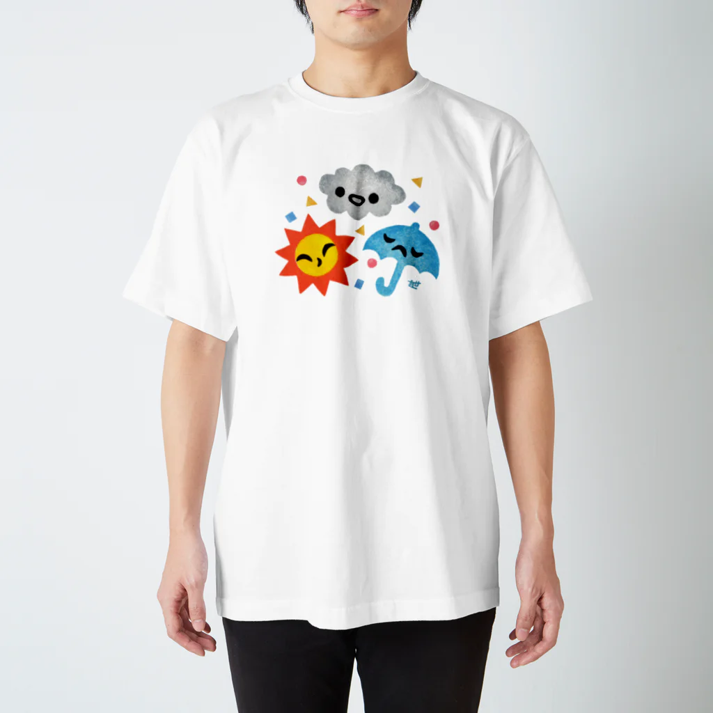 百世 (Momoyo)のお天気 Regular Fit T-Shirt