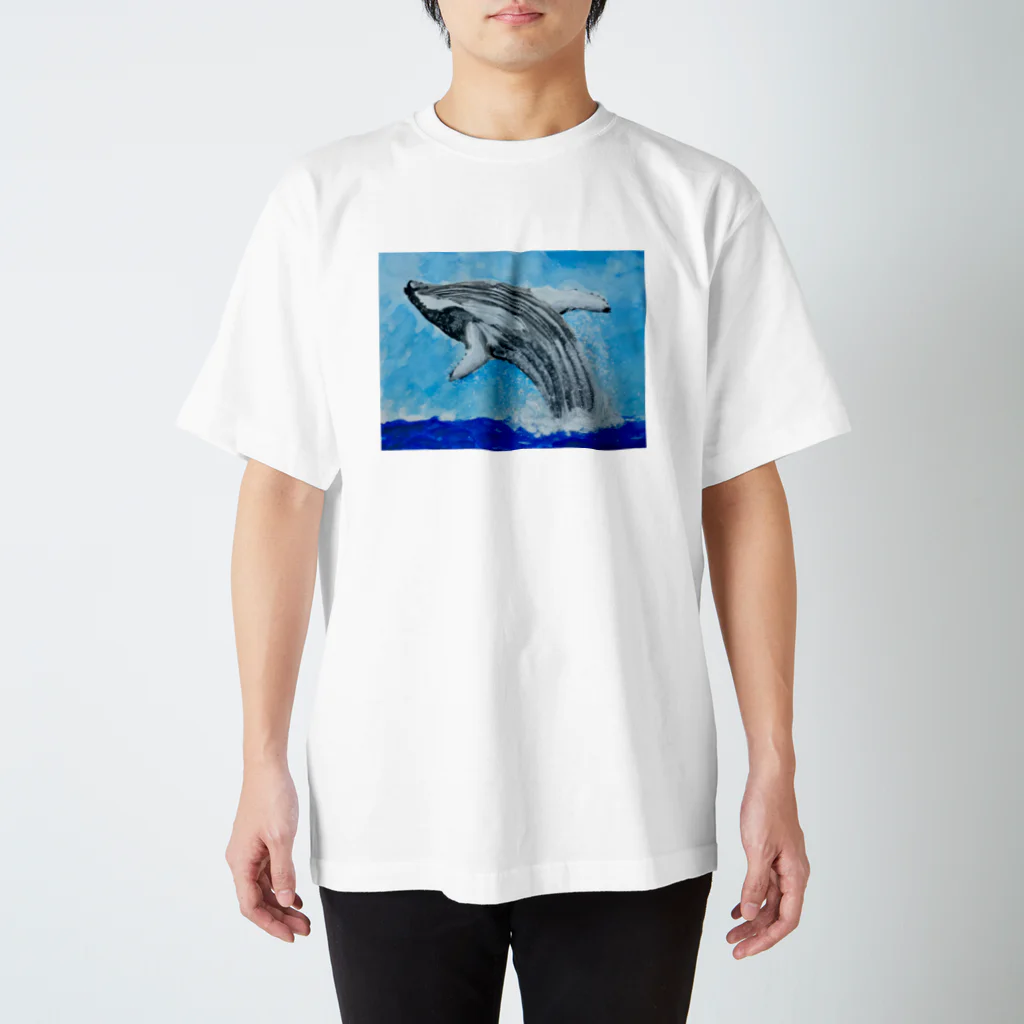 FEZ INVICTAの白鯨 白Tシャツ Regular Fit T-Shirt