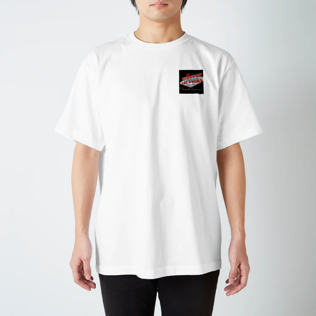 HirokiSakumaのTHIS IS VEGAS Regular Fit T-Shirt