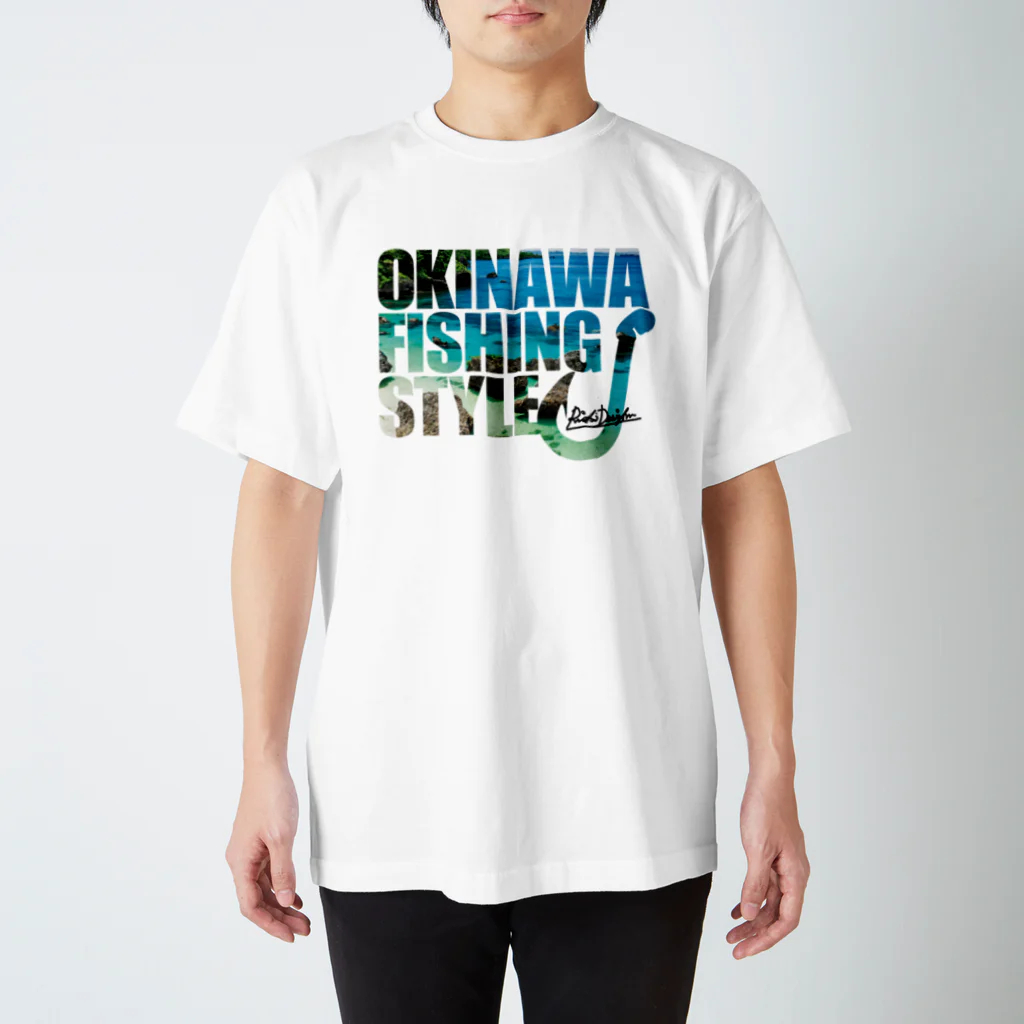 Riki Design (Okinwa Fishing style)のOKINAWA FISHING STYLE 01 Regular Fit T-Shirt