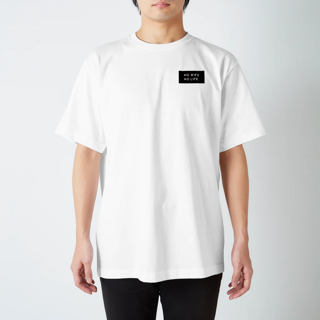 NO LIFE STOREのNO WIFE NO LIFE. Regular Fit T-Shirt