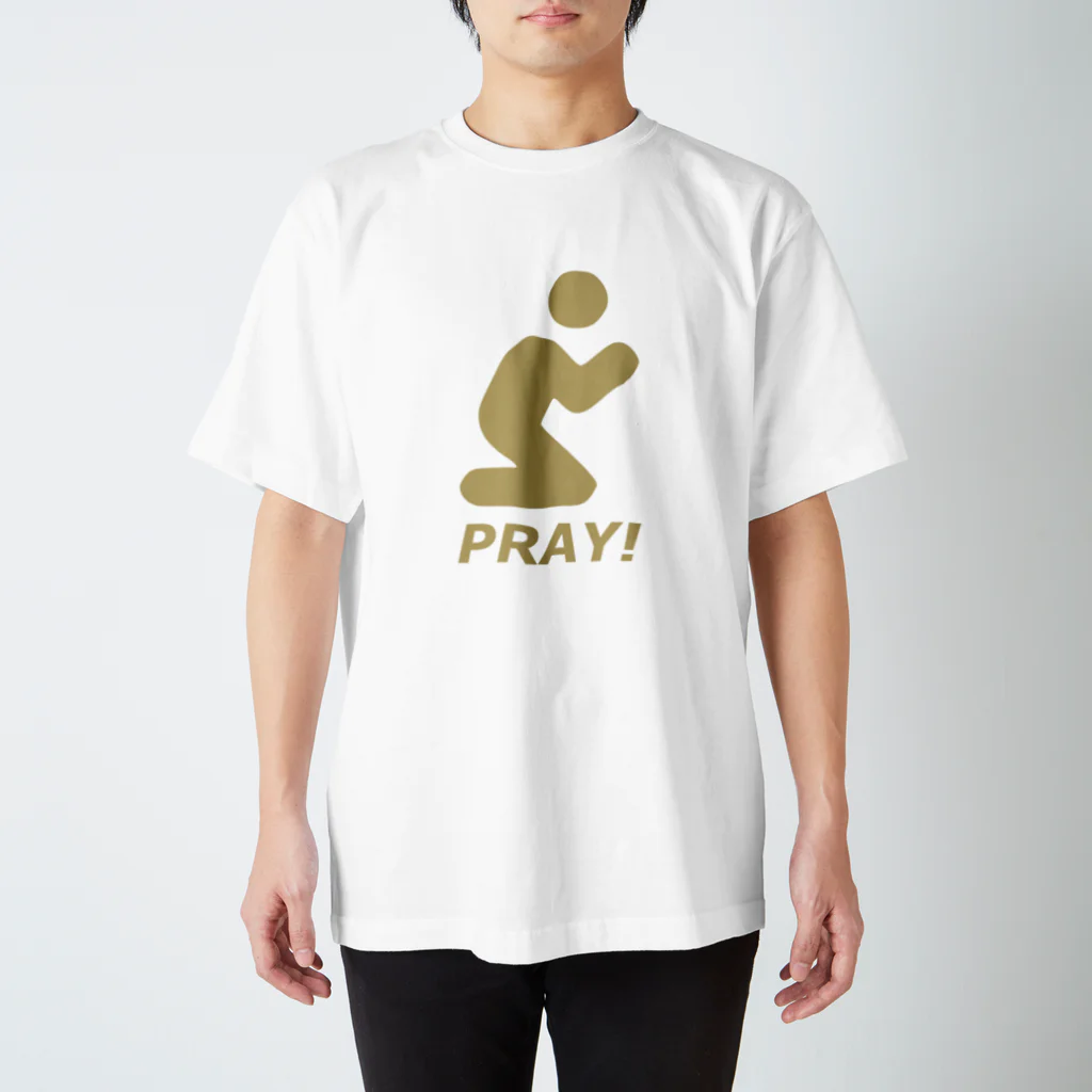 TanaLifeのSET PRAY スタンダードTシャツ