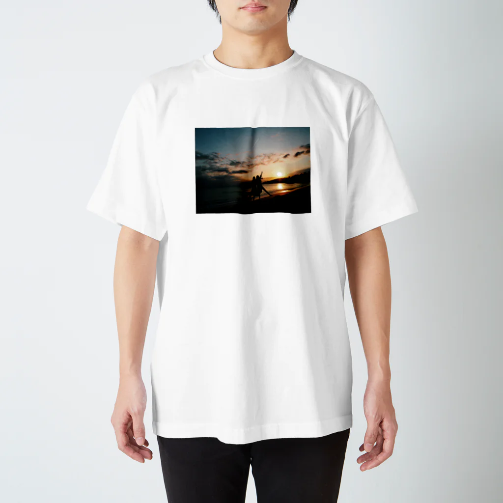 帰りにアイス買って帰ろうの台湾の夕陽 スタンダードTシャツ