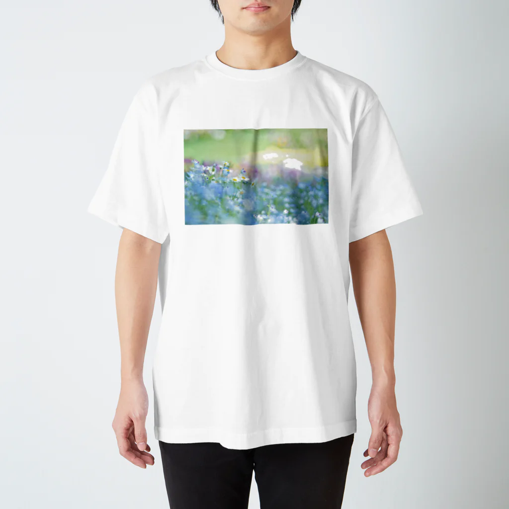 mayの春の花園 Regular Fit T-Shirt