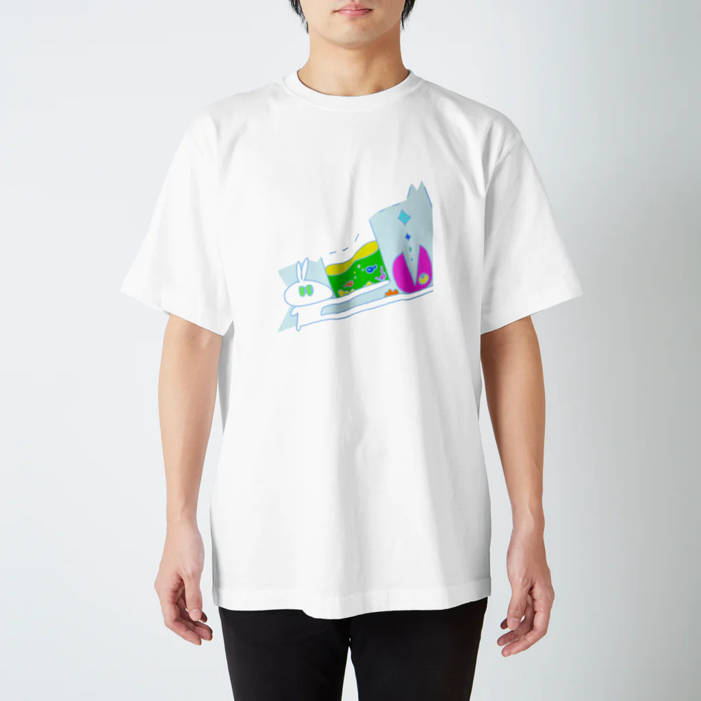 nanaのハッキリ気分うさーびー スタンダードTシャツ