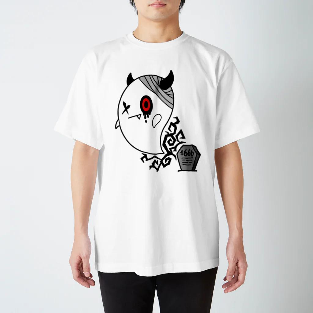 H−DarylのSHINSOCO-ゴースト- Regular Fit T-Shirt