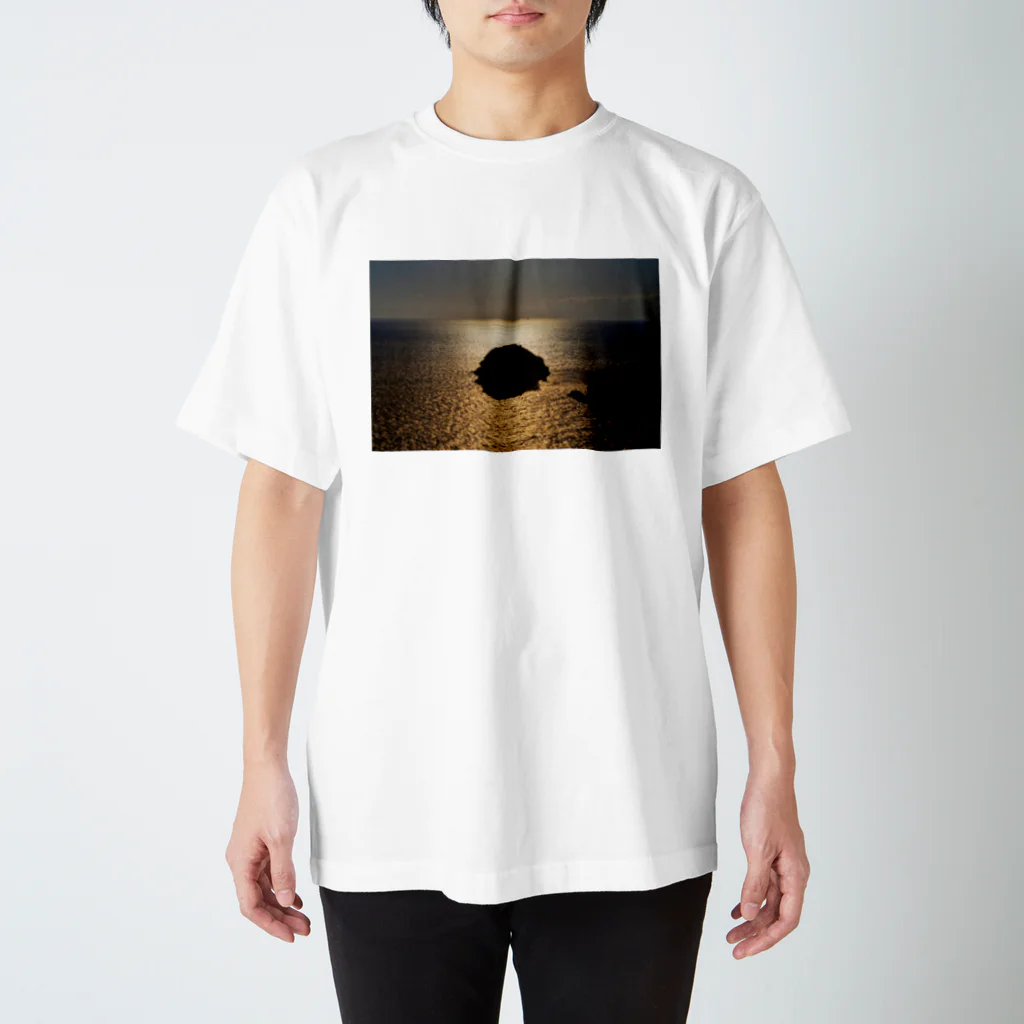 883Rの海、夕焼け、 Regular Fit T-Shirt