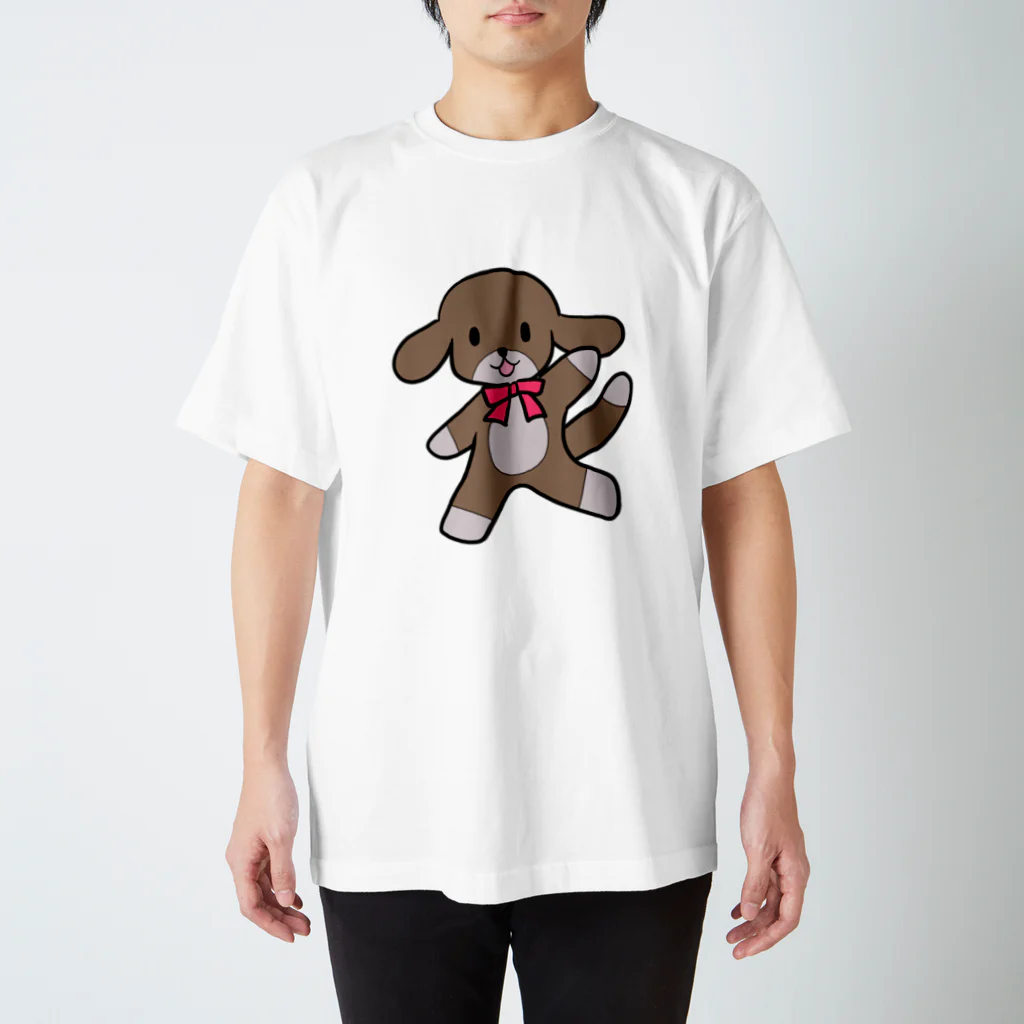 桃星雲 〜小桜みみなのお店〜の踊る犬 スタンダードTシャツ