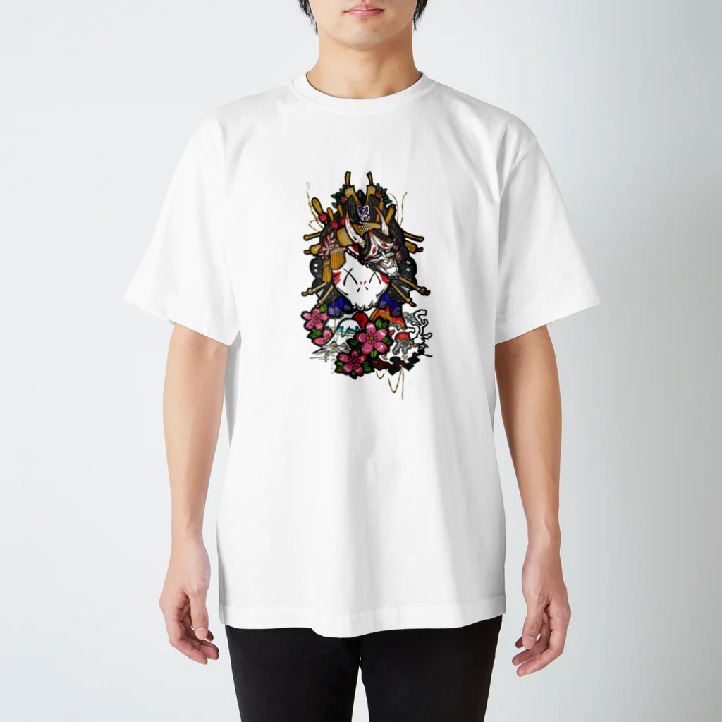 Hesignの富士kitty Regular Fit T-Shirt