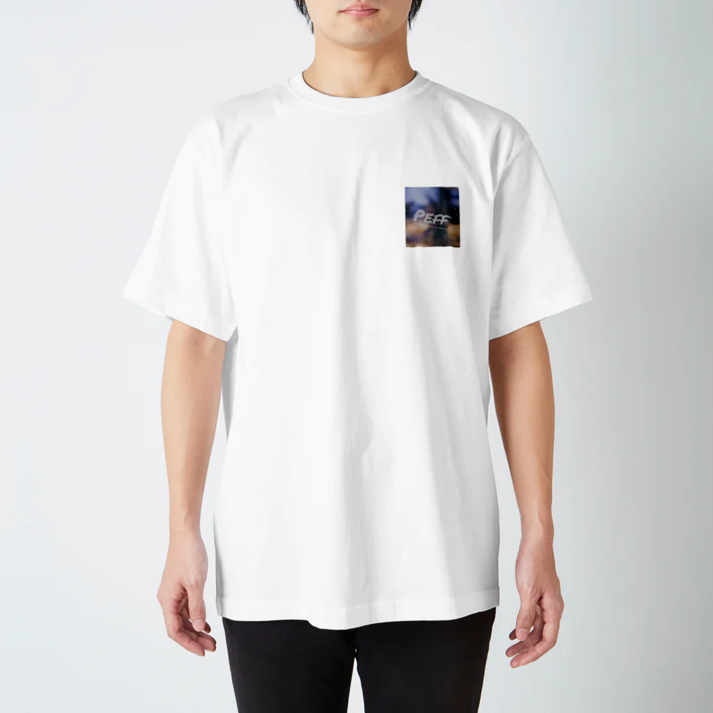 Shop PeffのPeff works ‐01‐ Plug in baby Regular Fit T-Shirt