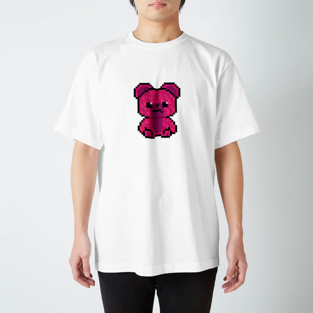 ８BIT STOREの［PINK］LITTLE BEAR スタンダードTシャツ