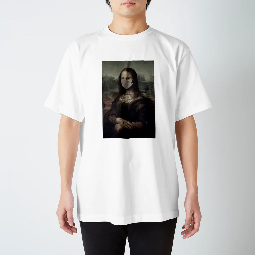 せんべろのsenbelow monalisa Regular Fit T-Shirt