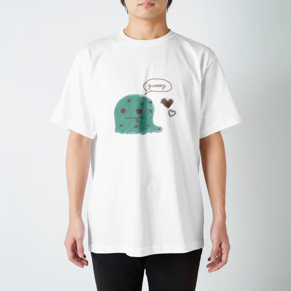 cryptographのでろでろyummy(チョコミント) Regular Fit T-Shirt