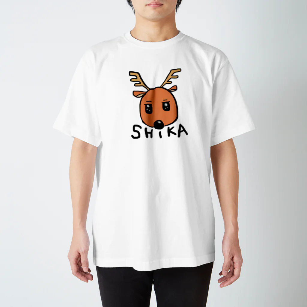 おさしみちゃんの鹿ちゃん スタンダードTシャツ