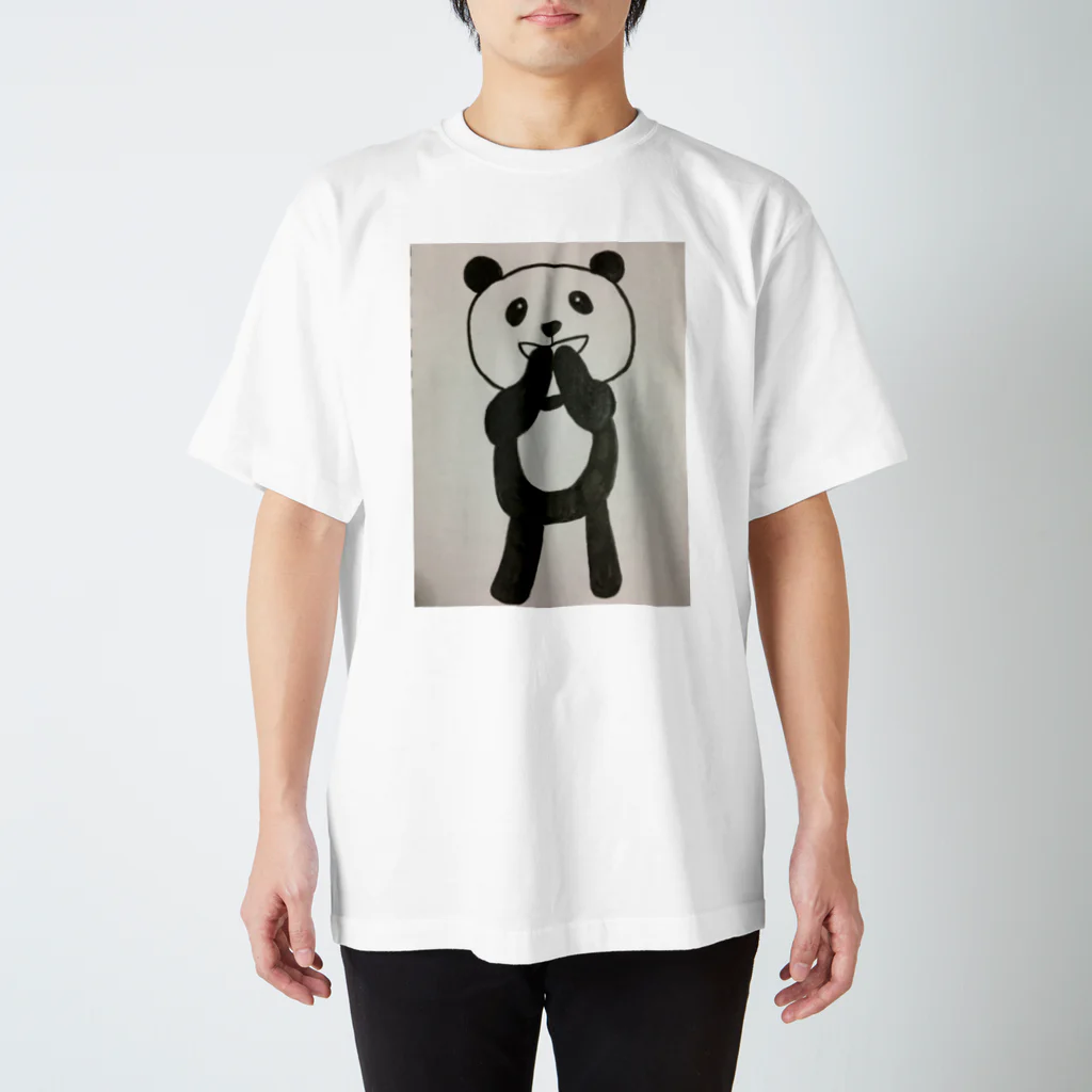 パンダちゃんマーケットのうふふなパンダ Regular Fit T-Shirt