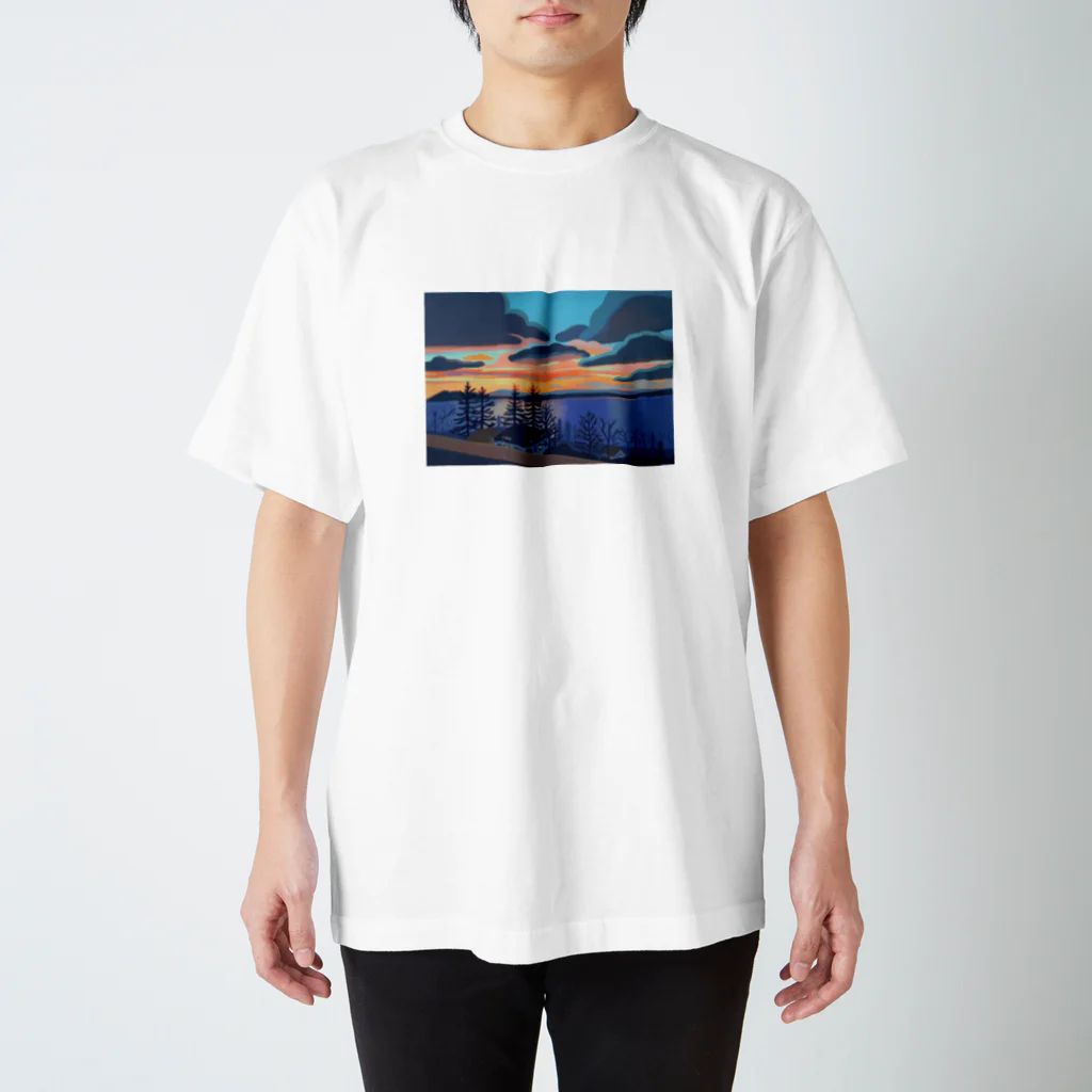 Kiwiのベリンハムの空 Regular Fit T-Shirt