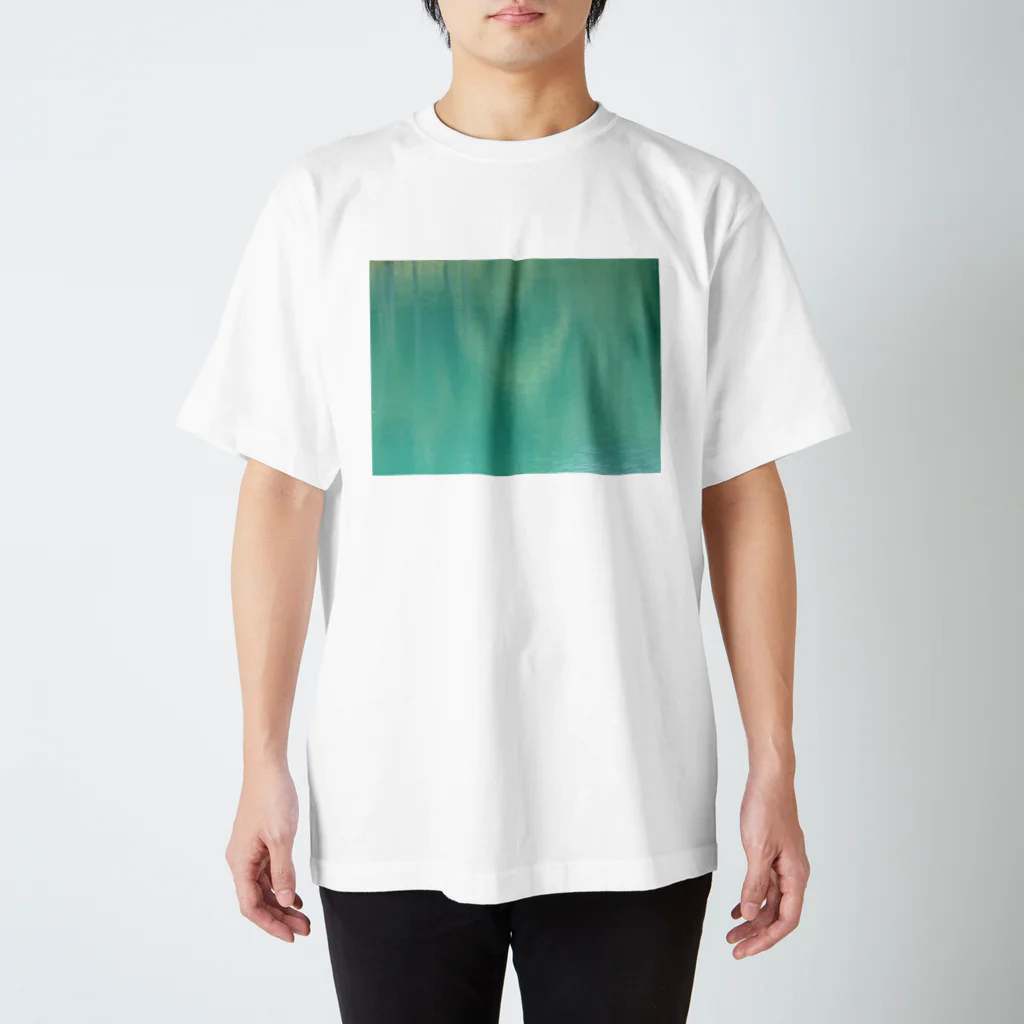 Scene_Sniperのブルー01 Regular Fit T-Shirt